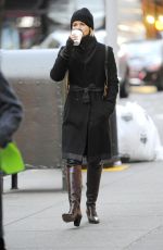 CLAIRE DANES Out for Coffee in New York 12/02/2021