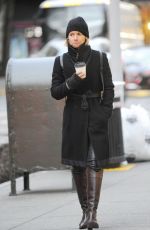 CLAIRE DANES Out for Coffee in New York 12/02/2021