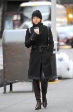 CLAIRE DANES Out for Coffee in New York 12/02/2021
