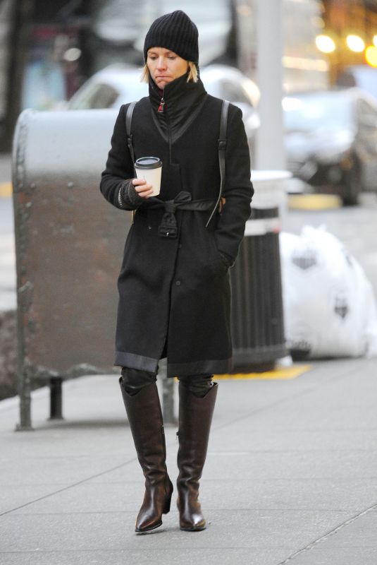 CLAIRE DANES Out for Coffee in New York 12/02/2021