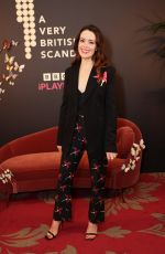 CLAIRE FOY at A Very British Scandal Launch 11/24/2021