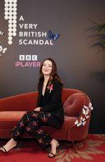 CLAIRE FOY at A Very British Scandal Launch 11/24/2021
