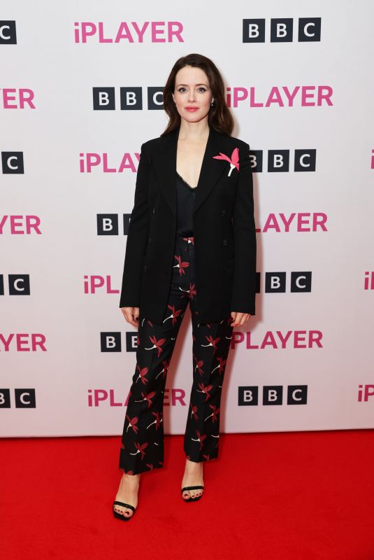 CLAIRE FOY at A Very British Scandal Launch 11/24/2021