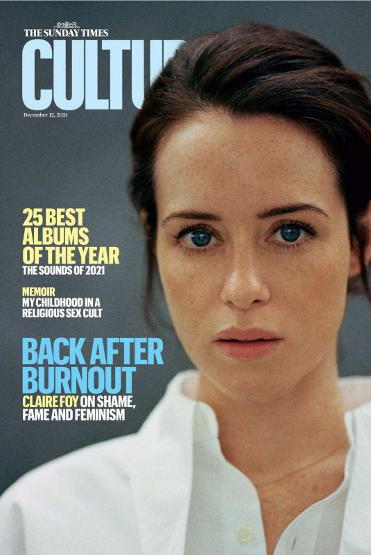 CLAIRE FOY in The Sunday Times Culture, December 2021