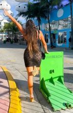 CLAUDIA ROMANI Out at Art Basel in Miami 12/06/2021