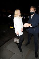CLAUDIA SCHIFFER Arrives at Private Members Club in London 12/06/2021