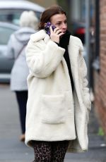 COLEEN ROONEY Out in Wilmslow in Cheshire 12/13/2021