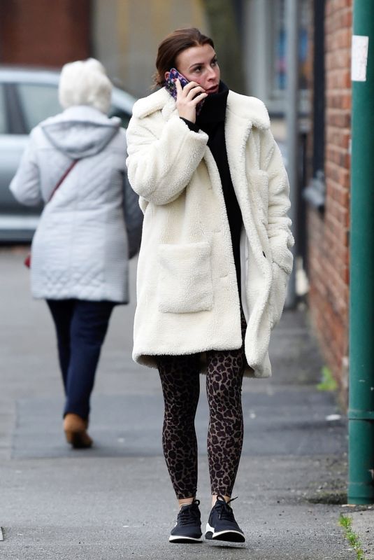COLEEN ROONEY Out in Wilmslow in Cheshire 12/13/2021