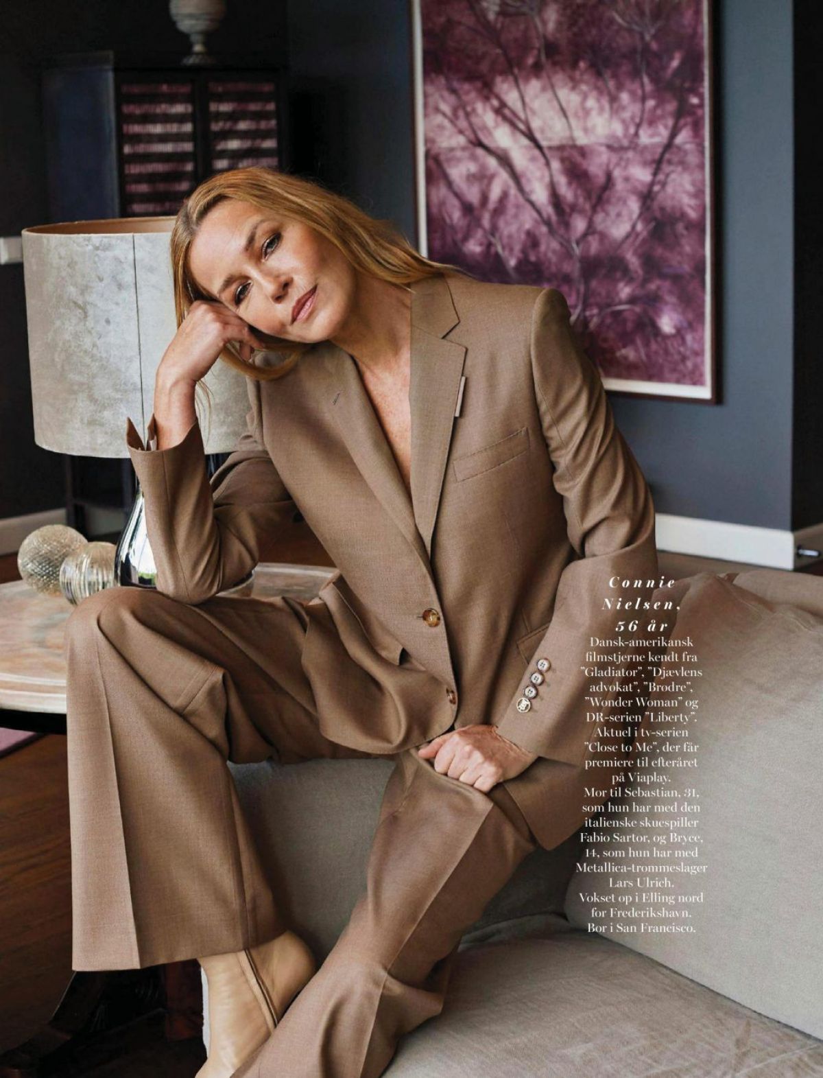 CONNIE NIELSEN in Alt for Damerne, September 2021 – HawtCelebs