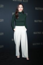 CONOR LESLIE at Nightmare Alley Premiere in New York 12/01/2021