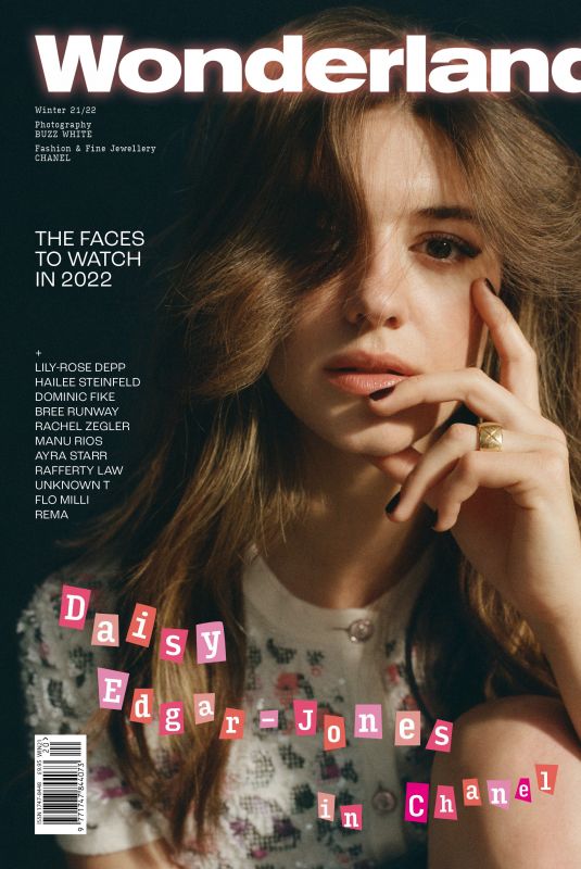 DAISY EDGAR-JONES on the Cover of Wonderland Magazine, Winter 2021