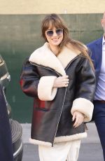 DAKOTA JOHNSON Arrives at Deadline Contenders Film Event in New York 12/04/2021