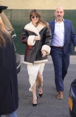 DAKOTA JOHNSON Arrives at Deadline Contenders Film Event in New York 12/04/2021