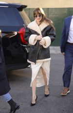 DAKOTA JOHNSON Arrives at Deadline Contenders Film Event in New York 12/04/2021