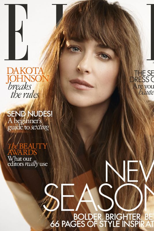 DAKOTA JOHNSON for Elle Magazine, UK February 2022