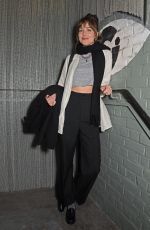 DAKOTA JOHNSON in Backstage of Cabaret in Playhouse Theatre in London 12/08/2021