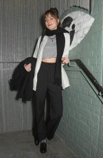 DAKOTA JOHNSON in Backstage of Cabaret in Playhouse Theatre in London 12/08/2021