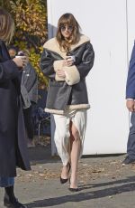 DAKOTA JOHNSON Leaves Deadline Contenders Film Event in New York 12/04/2021
