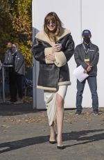 DAKOTA JOHNSON Leaves Deadline Contenders Film Event in New York 12/04/2021