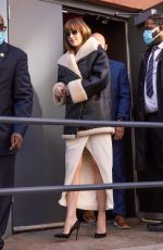 DAKOTA JOHNSON Out and About in New York 12/04/2021