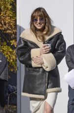 DAKOTA JOHNSON Out and About in New York 12/04/2021