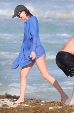 DAKOTGA JOHNSON in Bikini at a Beach in Tulum 12/30/2021