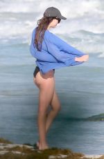 DAKOTGA JOHNSON in Bikini at a Beach in Tulum 12/30/2021