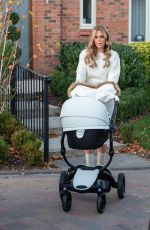 DANIELLE LLOYD Out with Her Baby in Sutton Coldfield 12/07/2021