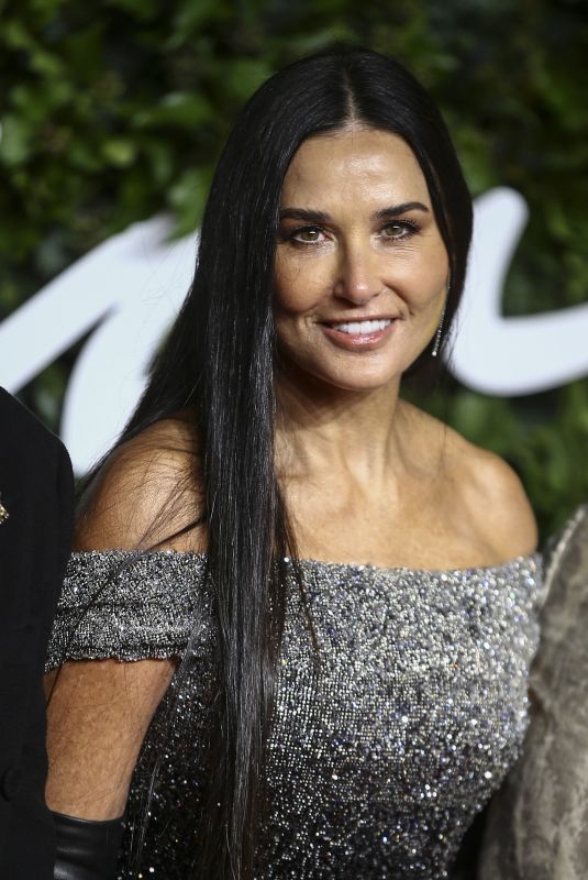 DEMI MOORE at 2021 British Fashion Awards in London 11/29/2021