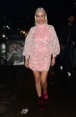 DENISE VAN OUTEN Leaves Proud Embankment in London 12/11/2021