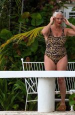 DENISE WELCH in Swimsuit in St. Peter Parish in Barbados 12/11/2021