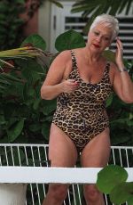 DENISE WELCH in Swimsuit in St. Peter Parish in Barbados 12/11/2021
