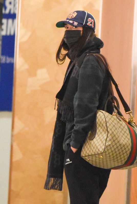 DUA LIPA at JFK Airport in New York 12/11/2021