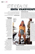 EDITA VILKEVICIUTE in Elle Magazine, France August 2021