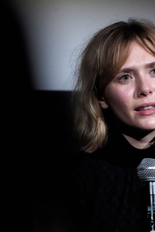 ELIZABETH OLSEN at Martha Marcy May Marlene 10th Anniversary Screening and Q&A in New York 12/11/2021