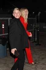ELLE DEGENERES and PORTIA ROSSI Arrives at 2021 People