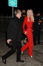 ELLE DEGENERES and PORTIA ROSSI Arrives at 2021 People