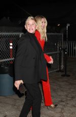 ELLE DEGENERES and PORTIA ROSSI Arrives at 2021 People
