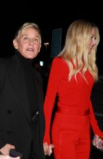 ELLE DEGENERES and PORTIA ROSSI Arrives at 2021 People