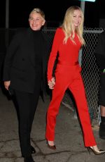 ELLE DEGENERES and PORTIA ROSSI Arrives at 2021 People