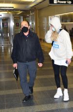 ELLIE GOULDING Arrives at Airport in Washington DC 12/05/2021