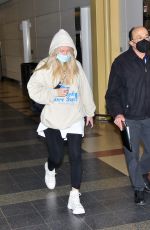 ELLIE GOULDING Arrives at Airport in Washington DC 12/05/2021