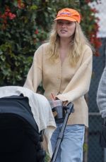 ELSA HOSK Out with Her Daughter and Mother in Pasadena 12/03/2021