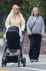 ELSA HOSK Out with Her Daughter and Mother in Pasadena 12/03/2021
