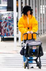 EMILY RATAJKOWSKI and Sebastian Bear-McClard Out with Their Baby in New York 12/23/2021