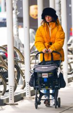 EMILY RATAJKOWSKI and Sebastian Bear-McClard Out with Their Baby in New York 12/23/2021