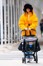 EMILY RATAJKOWSKI and Sebastian Bear-McClard Out with Their Baby in New York 12/23/2021