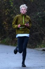 EMMA CORRIN Out for Morning Run in London 12/13/2021