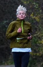 EMMA CORRIN Out for Morning Run in London 12/13/2021