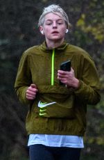 EMMA CORRIN Out for Morning Run in London 12/13/2021